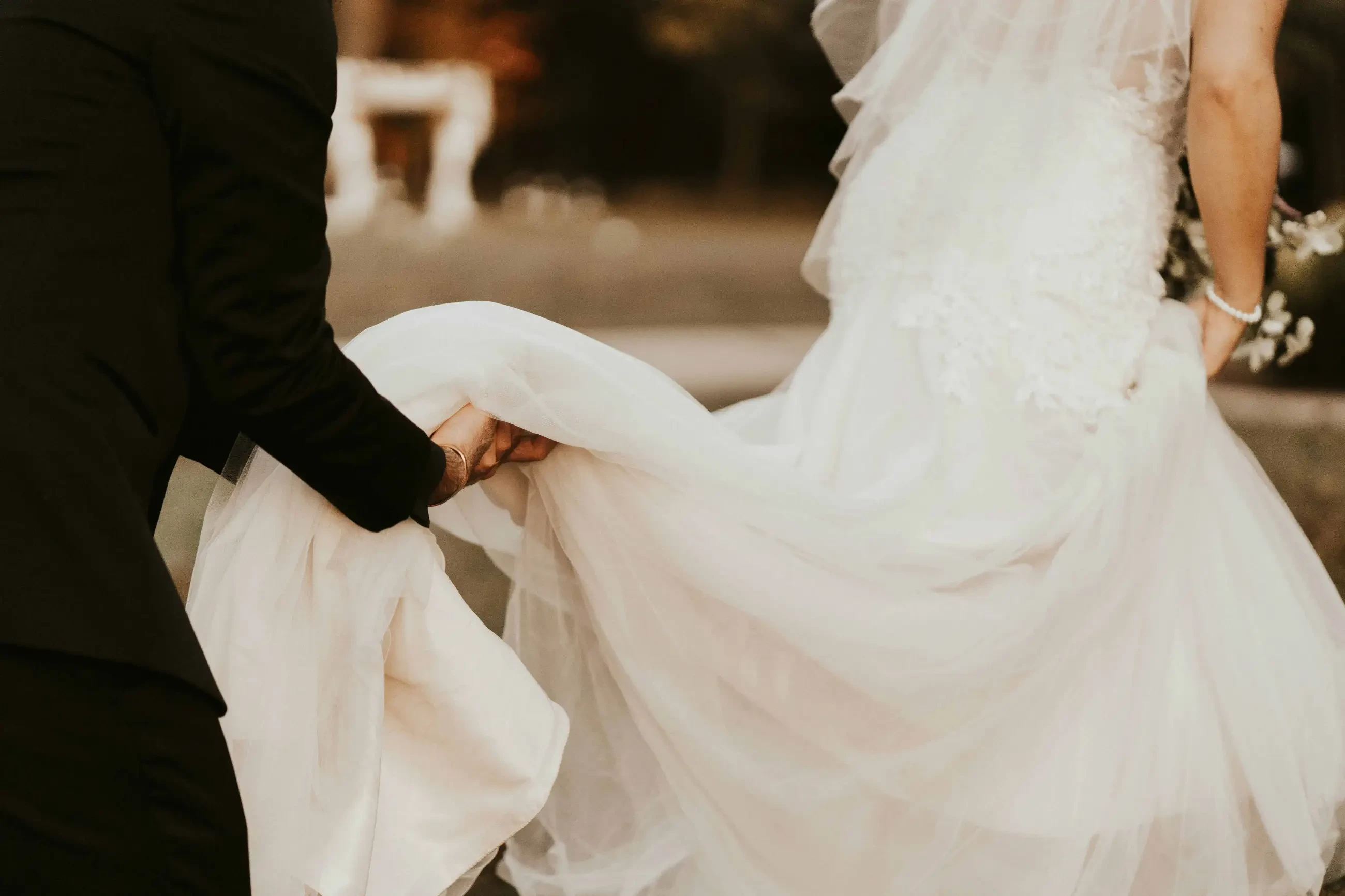 wedding gown