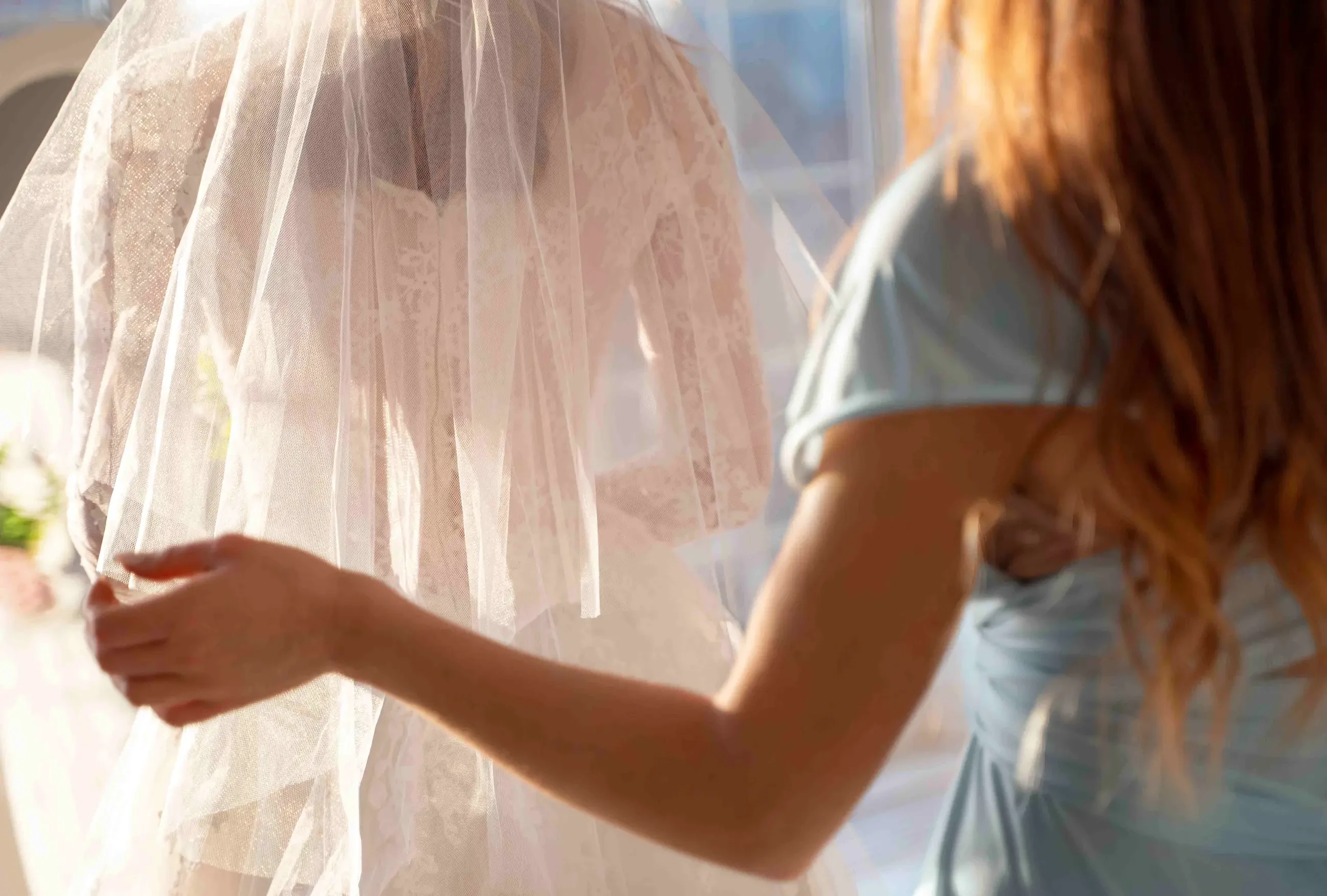 veil adjustment