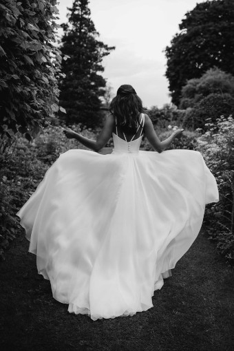 Suzanne Neville Style #Hailey Gown #1 Ivory thumbnail