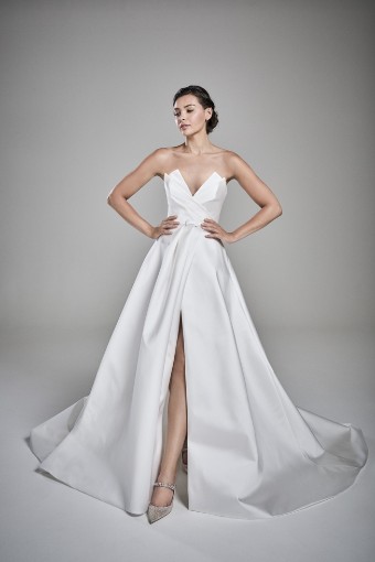 Suzanne Neville Style #Penny Gown #0 default Ivory thumbnail