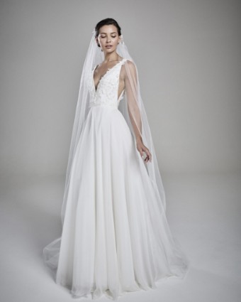 Suzanne Neville Style #Millie Gown #2 Ivory thumbnail