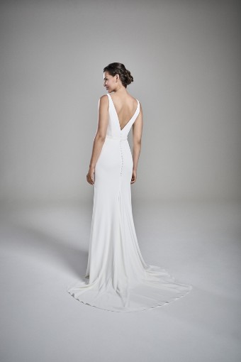 Suzanne Neville Style #Kaia Gown #1 Ivory thumbnail