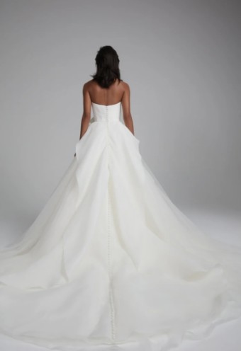 Amsale Style #Lowe #5 Ivory thumbnail