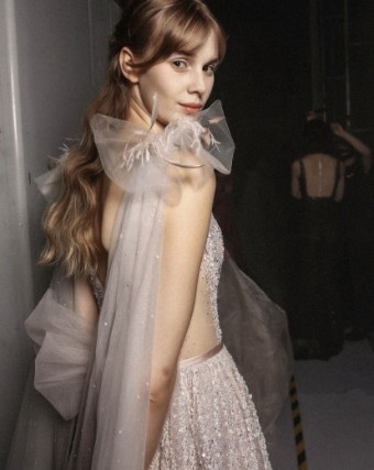The Atelier by Professor Jimmy Choo Style #Michaela - Zoya's Exclusive #4 Pink/Ivory thumbnail