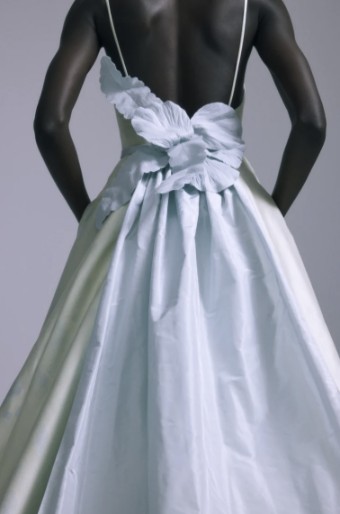 Amsale Style #Hyacinth #5 Mint/Ice Blue thumbnail