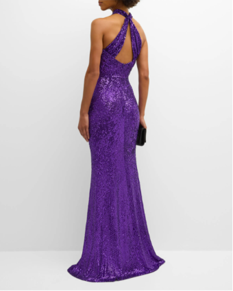 Naeem Khan Style #Violeta #2 Purple thumbnail
