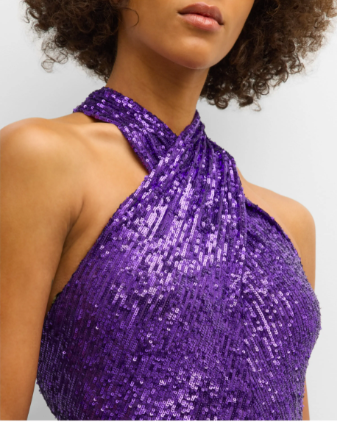 Naeem Khan Style #Violeta #3 Purple thumbnail