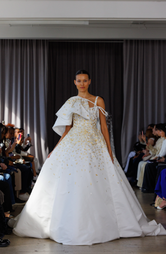 Peter Langner Style #Catarina #4 Silk White/Gold thumbnail