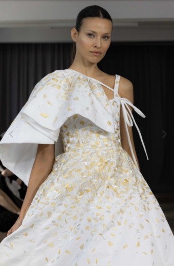 Peter Langner Style #Catarina #5 Silk White/Gold thumbnail