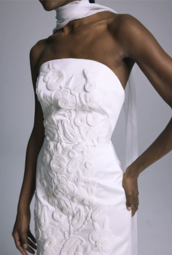 Amsale Style #Sorrel #7 Ivory thumbnail