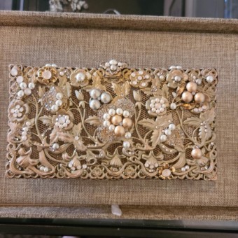 Maria Elena Accessories Style #HOLLY PURSE 19-02-MG #0 default Matte Gold thumbnail