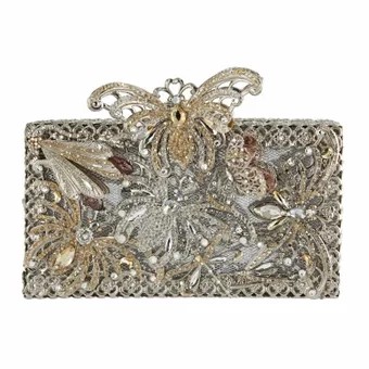 Maria Elena Accessories Style #MARIPOSA PURSE 21-52 S #1 default Silver thumbnail
