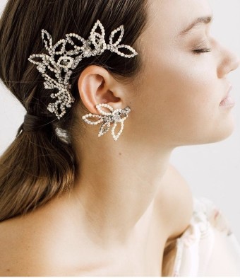 Maria Elena Accessories Style #AVALON COMB 15-02-S #0 default Silver thumbnail