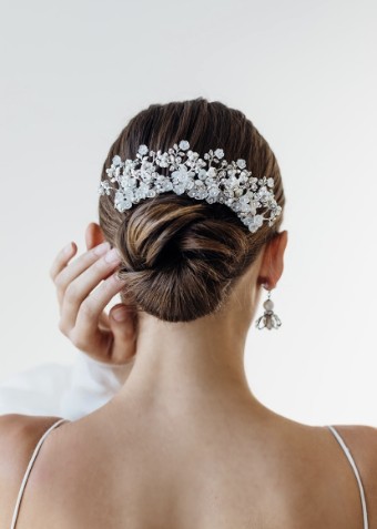 Maria Elena Accessories Style #COX COMB 20-15S #0 default Silver thumbnail