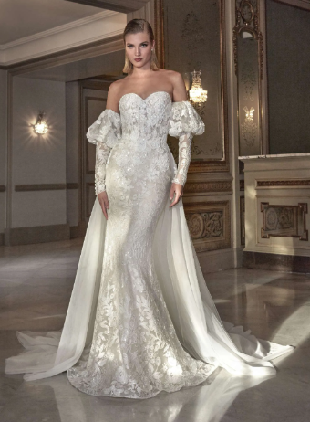Pronovias Style #Hyam Gown #1 Off White thumbnail