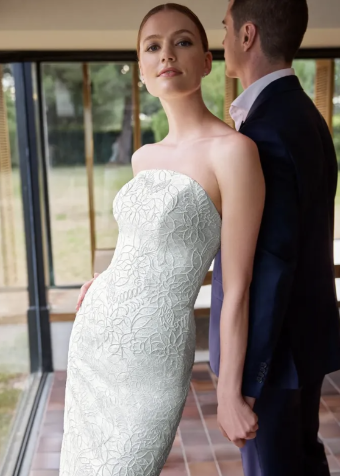 Pronovias Style #Hafsa + Overskirt #2 default Off White thumbnail