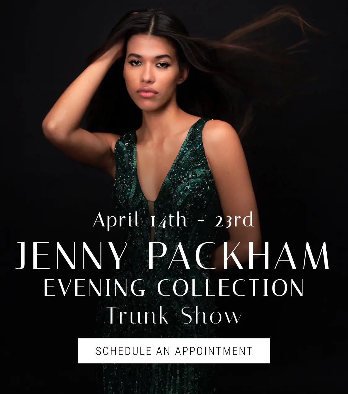 Jenny Packham Evening Collection Trunk Show Banner Mobile