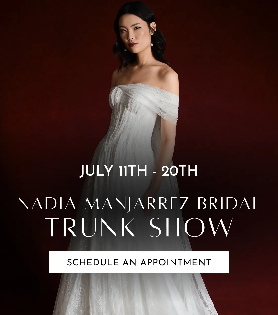 Nadia Manjarrez Trunk Show Mobile Banner