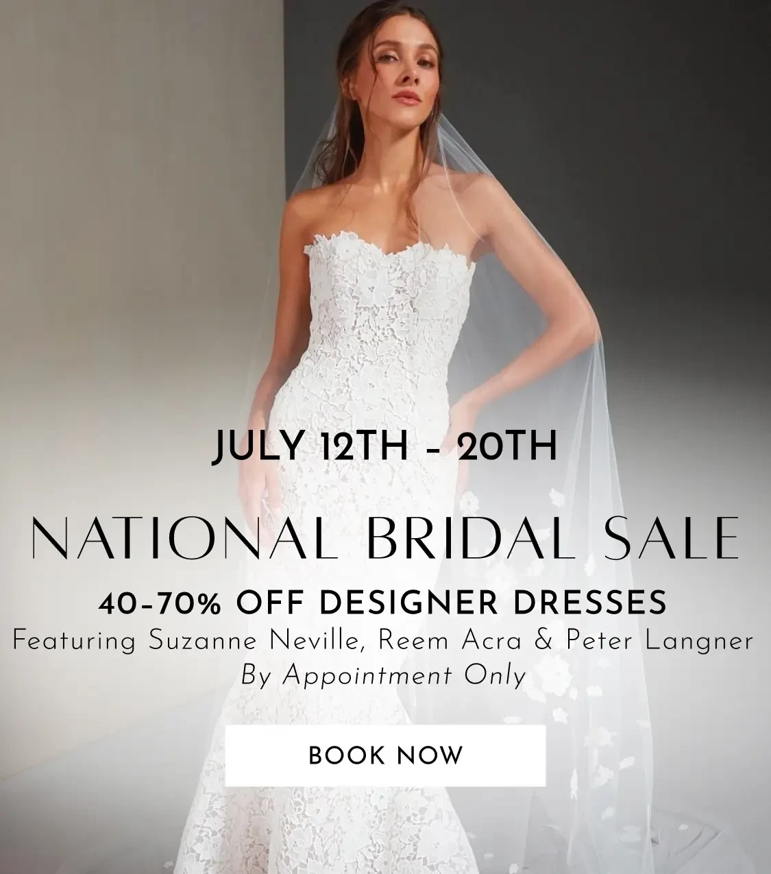 National Bridal Sale Mobile Banner