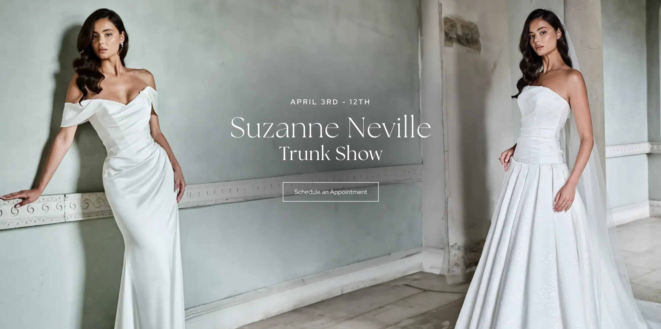 Suzznne Neville Trunk Show Desktop Banner