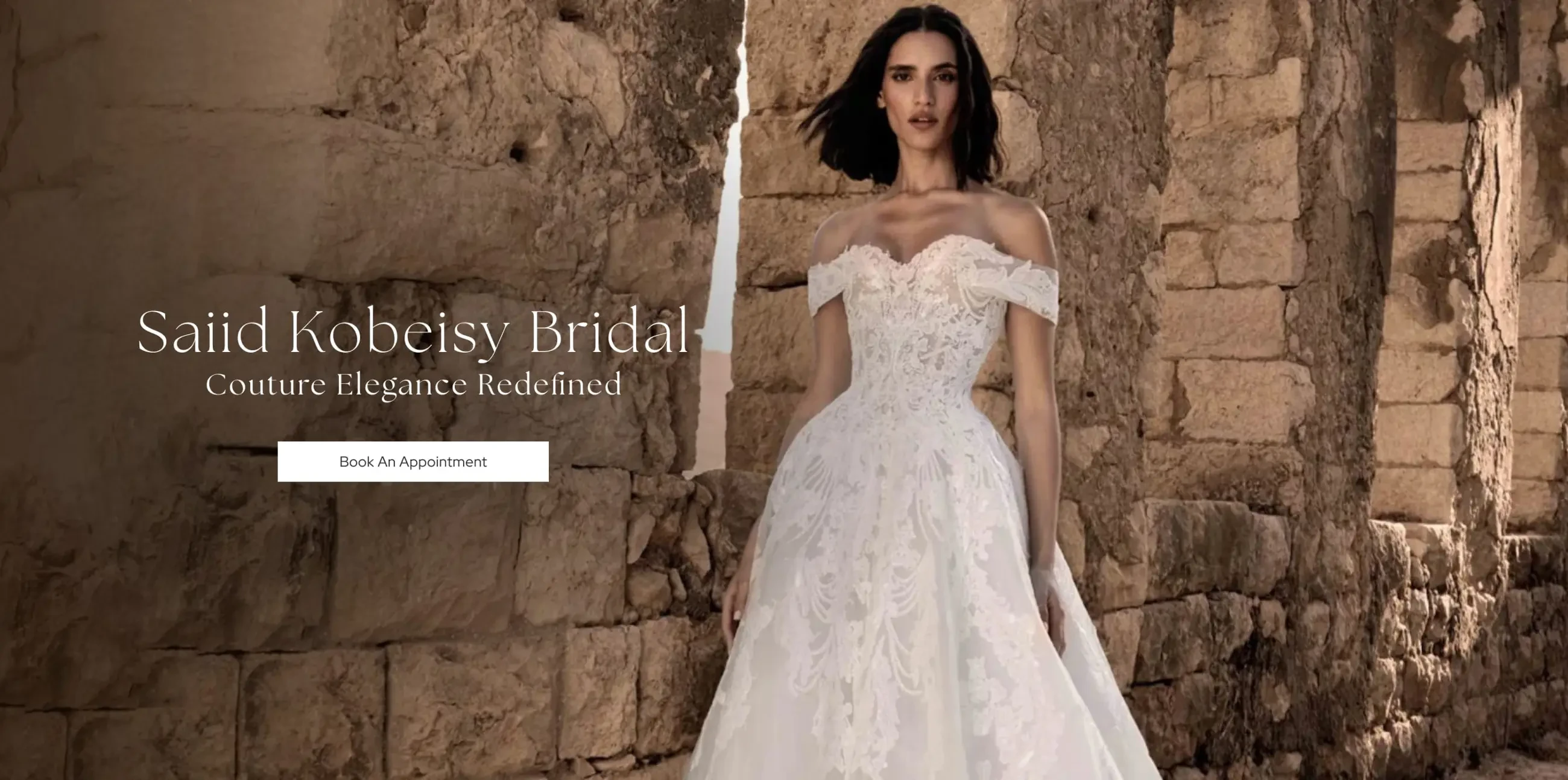 Saiid Kobeisy Bridal Desktop Banner