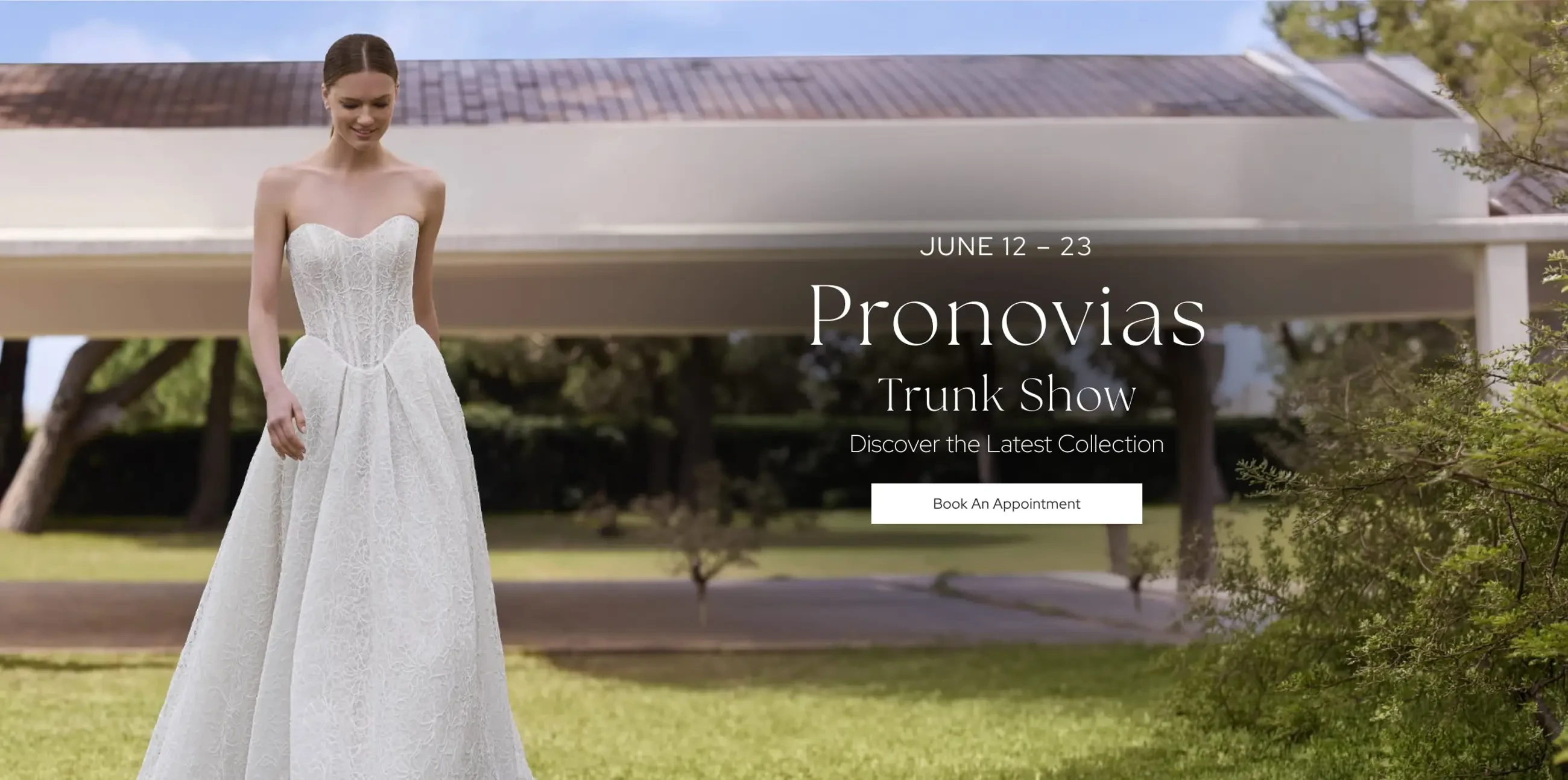 Pronovias Desktop Banner