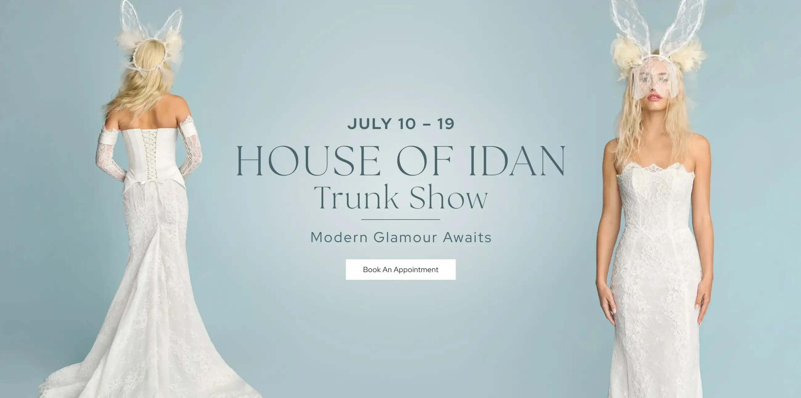 House of Idan Trunk Show Desktop Banner