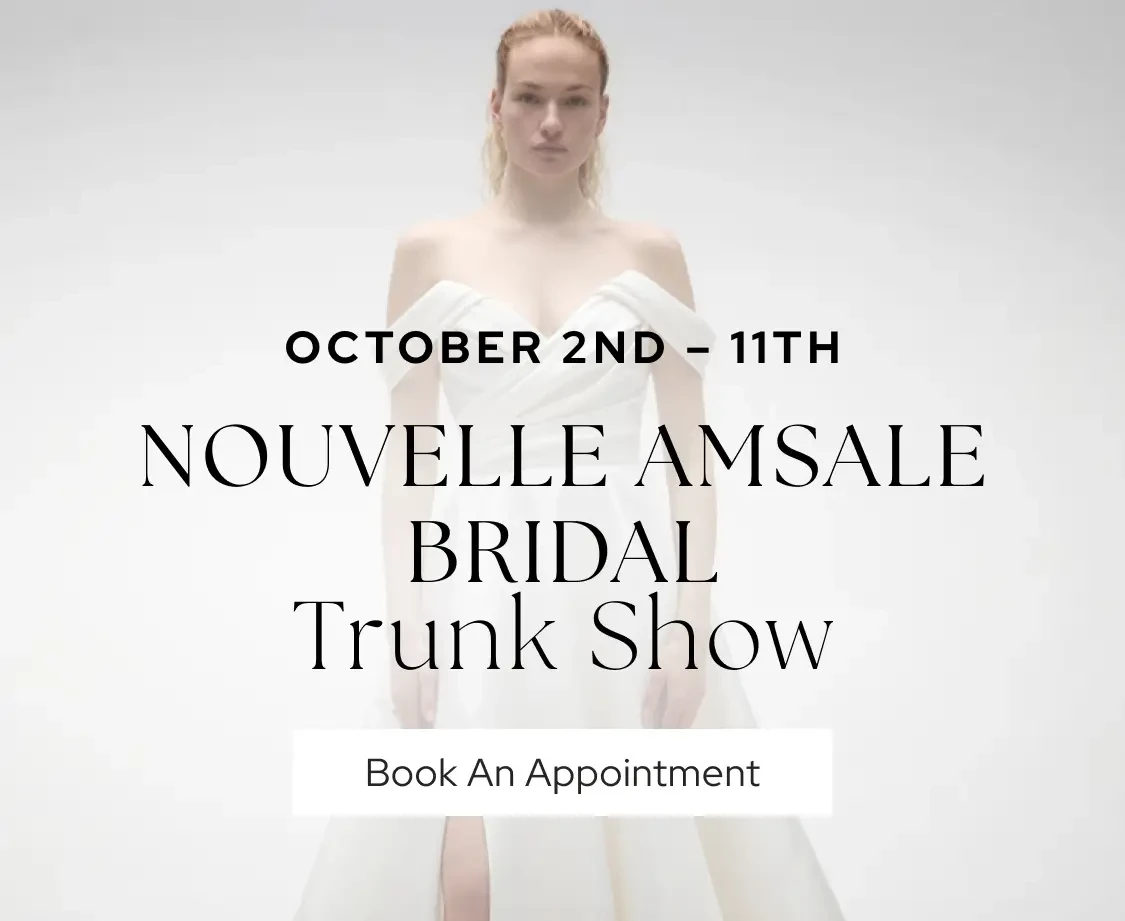 Nouvelle Amsale Bridal Trunk Show Mobile Banner