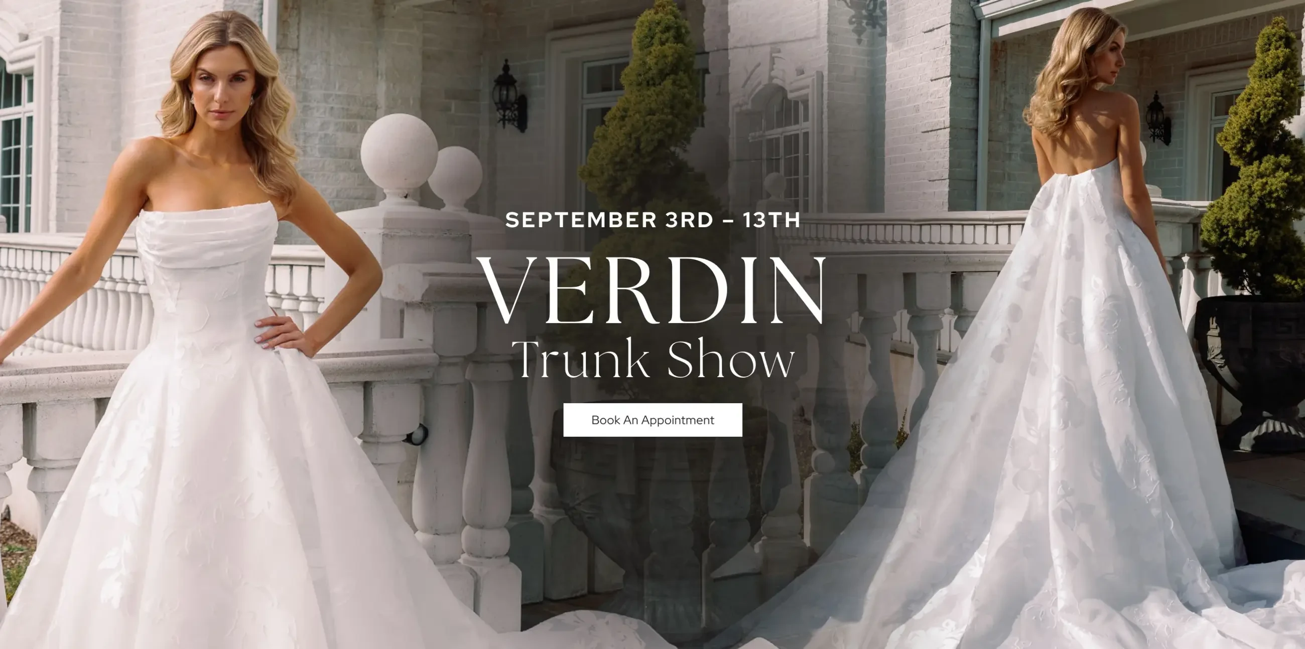 Verdin Trunk Show Desktop Banner