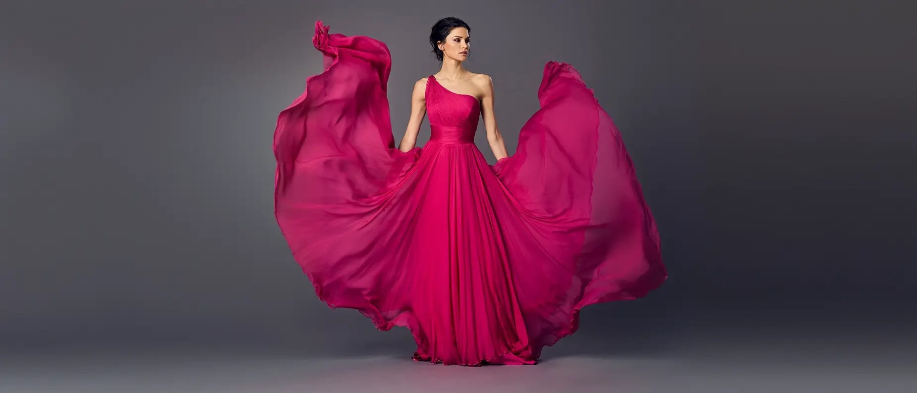girl in pink dress